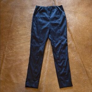 Black Satin Pants